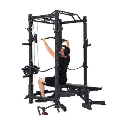 Chinesische Commercial Squat Rack Fitness Power Rack Gewichtheben Halb Rack für das Fitnessstudio