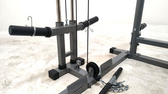 Bodybuilding-Ausrüstung Klappbare Multifunktionelle Kraftkäfig Squat Rack Smith-Maschine